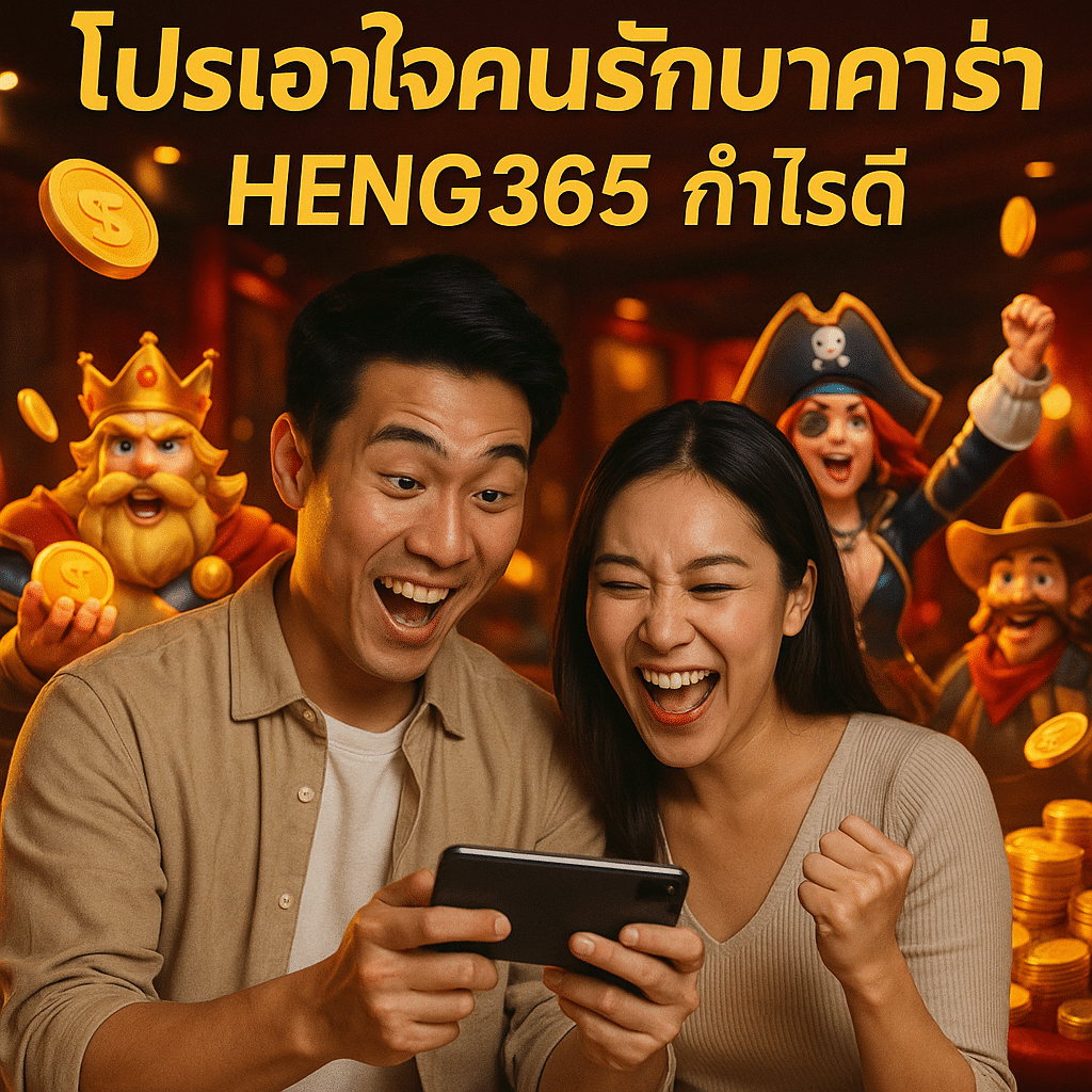 โปรเอาใจคนรักบาคาร่า HENG365 กำไรดี